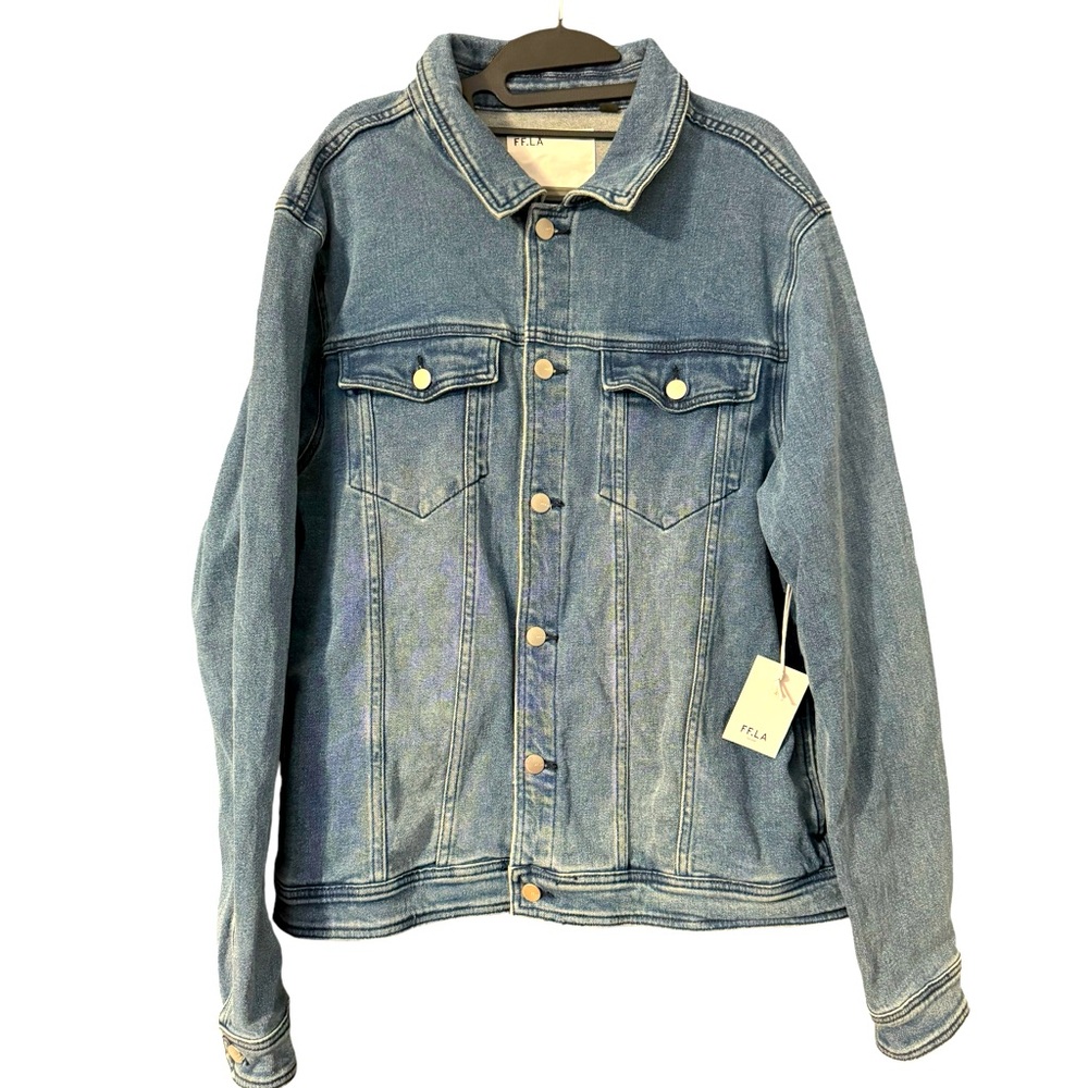 Five Four Los Angeles FF.LA NWTs jean Jacket NWT. Sz LG